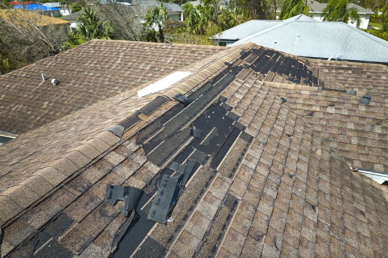 Asphalt Roof Repair - Storm Damage Restoration